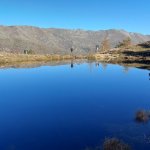 Lago Lao, sullo sfondo il crinale della ZSC IT1160035 Monte Antoroto - M. Pelazza